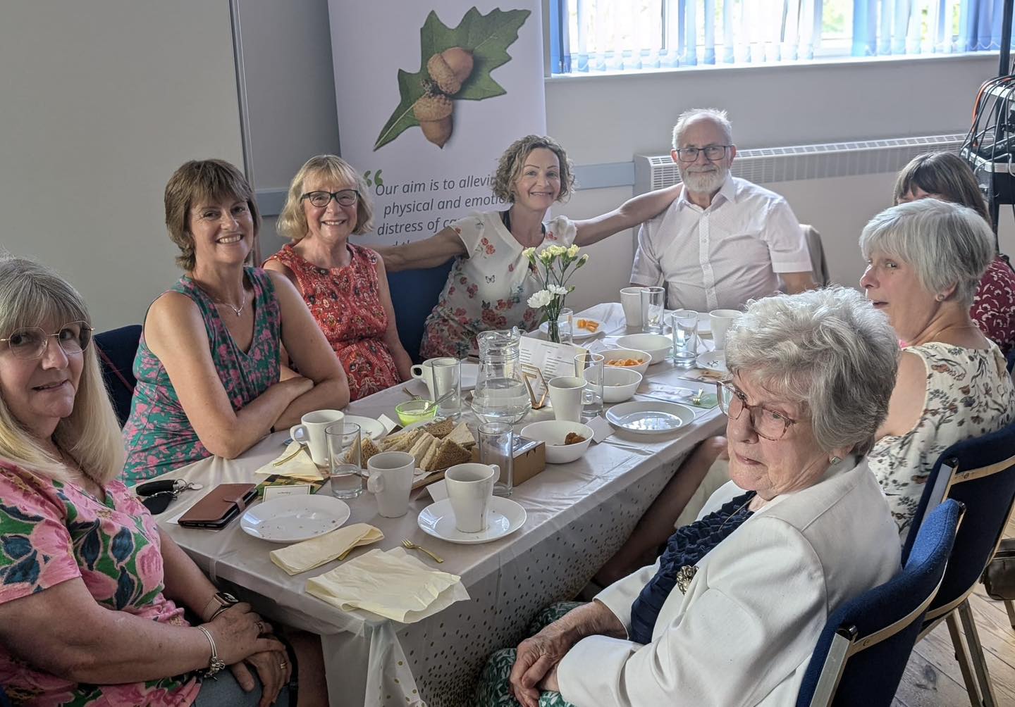 Acorn Cancer Support Group Afternoon Tea Party Sunday 21st July 2024 - 002